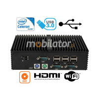 MiniPC - Industrial Fanless Computer mBOX Q190X - PS/2 v.6