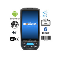 MobiPad U90 v.5.2 - Odporny na upadki Terminal Mobilny ze skanerem kodów kreskowych 1D Honeywell N4313 (RFID HF / LF / UHF + NFC)