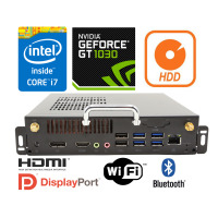 Efficient Industrial Computer with a dedicated graphics card Nvidia GT1030 MiniPC with BOX-PSO-i7 v.6