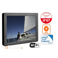 Pyłoszczelny wodoodporny Przemysłowy Dotykowy Komputer Panelowy IP67 QBOX 17 V.3.1