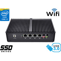  Industrial Computer Fanless MiniPC mBOX Nuc Q330G4 v.4