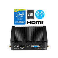 Strengthened budget Industrial Computer Fanless MiniPC yBOX-X30 (1LAN) -N2840 v.2