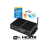 Strengthened industrial passive mini computer MiniPC yBOX X26A (6COM+2LAN)-i7-4500U v.2