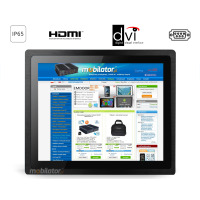 MoTouch 8 - Monitor przemysłowy z dotykowym wyświetlaczem - norma IP65 na panel przedni