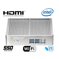 Mini komputer bezwentylatorowy - przemysłowy MiniPC yBOX - 32X - i5 4210Y v.4