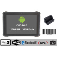 Emdoor EM-T16 v.5 - Wodoodporny, wstrząsoodporny i pyłoodporny Tablet przemysłowy ze skanerem kodów 2D oraz dedykowaną stacją dokującą