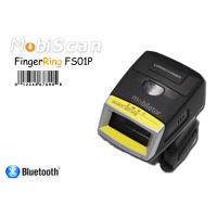FingerRing FS01P v.0.1 - wytrzymały, wodoodporny mini mobilny skaner (czytnik) kodów kreskowych 1D z normą IP65 - w formie pierścionka (USB, Bluetooth)