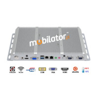 Minimaker BBPC-K01 v.1- Modern reinforced mini industrial computer 2x LAN and 6x COM RS232