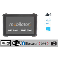 Emdoor I16HH v.7 - Wzmocniony Tablet przemysłowy z technologią NFC oraz Win 10 Home