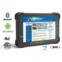 Niewielki Przemysłowy tablet ze stacją dokującą SAE J1939 oraz technologią NFC - Neway VT-7 v.8