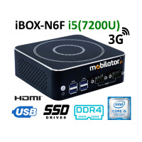 IBOX-N6F i5(7200U) v.4 - Wzmocniony Mini komputer przemysłowy z bezprzewodową siecią 3G