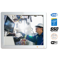 QBOX-15BO0R v.3 (IP69K) - 15 calowy, panel PC, przemysłowy z wysoką odpornością oraz rozszerzeniem dysku SSD