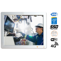 QBOX-15BO0R v.6 (IP69K) - Panel operatorski z IP69K (wysoka odporność), dysk SSD 256 GB, technologia 4G oraz WiFi