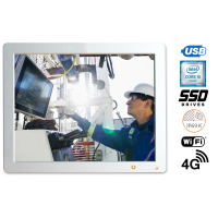 QBOX-15BP0R (i5-6200) v.5 (IP69K) - Pc panel with IP69K standard, 128 GB SSD, 4G technology and WiFi QBOX