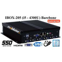 IBOX-205 (i5 - 4300U) Barebone - Efficient rugged mini industrial computer