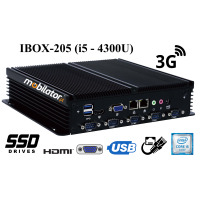 IBOX-205 (i5 - 4300U) v.4 - Armored Rugged industrial computer with Intel Core i5 processor