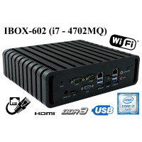 IBOX-602 (i7 4702MQ) v.1 - Wytrzymały komputer przemysłowy z portami video (HDMI, Display Port, VGA)