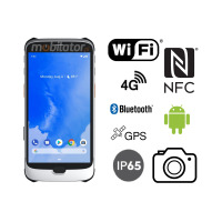 MobiPad Sun n68 v.1 - Waterproof (IP65) collector-inventory with a 2D code scanner (Android 8.1 System) and NFC + 4G LTE + Bluetooth + WiFi
