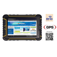 Senter ST907V2.1 v.7 - Rugged tablet with IP67 and NFC, 4G LTE, Bluetooth, WiFi and Honeywell N6603 2D scanner