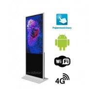 HyperView 49 v.4 - Panel wolnostojący w metalowej obudowie z 49-calowym, ekranem (capacitive touch), z wifi, Android 7.1 oraz 4G