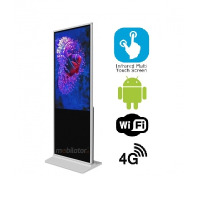 HyperView 49 v.5 - Panel reklamowy w metalowej obudowie z 49-calowym, ekranem (infrared touch), z wifi, Android 7.1 oraz 4G