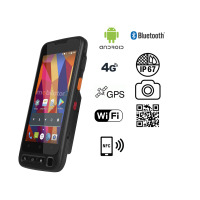 MobiPad V77 v.5 - Industrial data collector with a pistol grip (IP67) with extended RAM and ROM memory