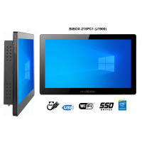 BiBOX-215PC1 (J1900) v.1 - Waterproof, fanless industrial panel computer with IP65 and WiFi resistance standard