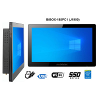 BiBOX-185PC1 (i3-4005U) v.3 - Pancerny metalowy panel przemysłowy z normą odporności IP65 oraz WiFi
