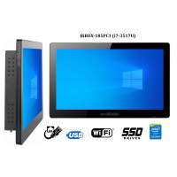 BiBOX-185PC1 (i7-3517U) v.1 - Wodoodporny bezwentylatorowy przemysłowy komputer panelowy z normą odporności IP65 oraz WiFi