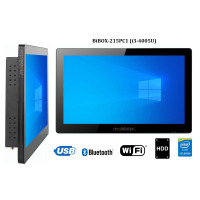 BiBOX-215PC1 (i3-4005U) v.7 - 8GB RAM Panelowy komputer z dotykowym ekranem, (praca na systemach: Windows 10 i Linux) WiFi, z dyskiem HDD (500 GB) oraz Bluetooth