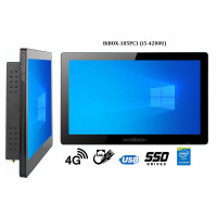 BiBOX-185PC1 (i5-4200U) v.5 - Wzmocniony panel komputerowy z IP65 (odporność woda i pył) z dyskiem SSD 256 GB i 4G