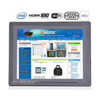 MobiTouch 104RKK2 - 10.1 panel industrial computer with Android 7.1 system and IP65 standard for the front of the housing 