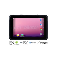 Rugged tablet (IP67 + MIL-STD-810G), 4GB RAM memory, 64GB disk, BT 4.1, NFC, AR Film and 4G - Emdoor Q88 v.2 