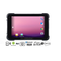 Emdoor Q86 v.7 - (IP67 + MIL-STD-810G) 8-calowy, odporny tablet ze skanerem kodów 1D, NFC oraz z Androidem 9.0 i AR Film