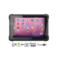 Rugged 8-inch industrial tablet (IP65 + MIL-STD-810G) with NFC, 4GB RAM, 64GB ROM, Bluetooth 4.1, NFC and 1D MOTO code scanner - Emdoor Q11 v.2 