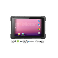 Emdoor Q81 v.1 - Przemysłowy 8-calowy z normą IP65 + MIL-STD-810G tablet z 4G, Bluetooth, 4GB RAM, dyskiem 64GB ROM oraz NFC