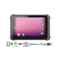 Emdoor Q15P v.1 - Industrial 10-inch tablet with Android 10.0 GMS, IP65 + MIL-STD-810G and 4G standards, Bluetooth, 4GB RAM, 64GB ROM and NFC disk 