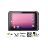 Emdoor Q15P v.5 - Odporny na upadki dziesięciocalowy tablet z Bluetooth 4.1, 4G, 4GB RAM pamięci, czytnikiem kodów 2D N3680 Honeywell, dyskiem 64GB i skanerem UHF