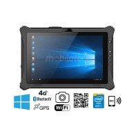 Waterproof 10.1 inch tablet with Intel i7 processor 512GB SSD, NFC, 2D barcode scanner, BT 4.2, 16GB RAM, Windows 10 PRO- Emdoor I10U v.18 