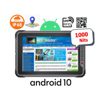 Senter S917V9 v.15.1 - przemysłowy 10-calowy tablet z normą IP68, ekran 1000 nits, skanerem 1D/2D Honeywell oraz UHF RFID i ulepszonym modułem GPS