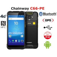 Chainway C66-PE v.1 - A modern data collector for a store with an NFC module, octa-core processor, 3GB RAM and 32GB ROM