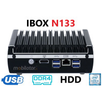 IBOX N133 v.13 - Rugged miniPC with Intel Core processor, 1TB HDD, 16GB RAM, 4x USB 3.0 ports, 6x RJ-45 LAN
