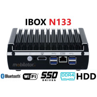 IBOX N133 v.17 - Small miniPC with 4x USB 3.0 connectors, WiFi module, BT and 6x RJ-45 LAN, 512GB SDD disk, 1TB HDD and 32GB RAM DDR4