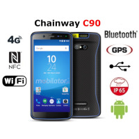 Chainway C90 v.1 - Wodoodporny kolektor danych jako telefon z modułem NFC, ośmiordzeniowym procesorem, 3GB RAM oraz 32GB ROM