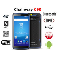 Chainway C90 v.3 - Przemysłowy kolektor danych dla logistyki - ze skanerem 2D Honeywell N6603, 3GB RAM i 32GB ROM, modułem NFC i GPS, odporny na upadki z 1,5m