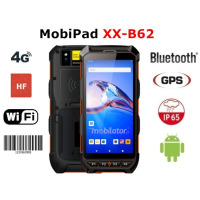 MobiPad XX-B62 v.4 - Pancerny terminal danych (IP65) dla chłodni z czytnikiem kodów kreskowych + skaner radiowy RFID HF (Android 10.0)