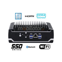 IBOX N185 v.7 - Fast miniPC with spacious SSD as well as RAM - 16GB, a WiFi module with Bluetooth, Intel processor