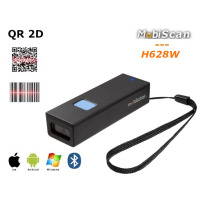 MobiScan H628W - mobilny mini skaner kodów kreskowych 1D i kodów QR 2D, łączność poprzez Bluetooth i Wireless 2.4GHz, upadek 1,8m