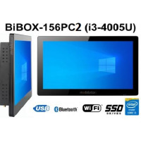 BiBOX-156PC2 (i3-4005U) v.5 - Nowoczesny panel (512 GB) z ekranem dotykowym, odpornością IP65, WiFi i dyskiem SSD