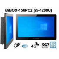 BiBOX-156PC2 (i5-4200U) v.4 - Wytrzymały panel z IP65 (wodoodporny i pyłoszczelny), 256 GB SSD, technologią 4G 